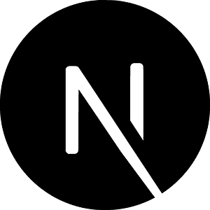 React & Next.js logo