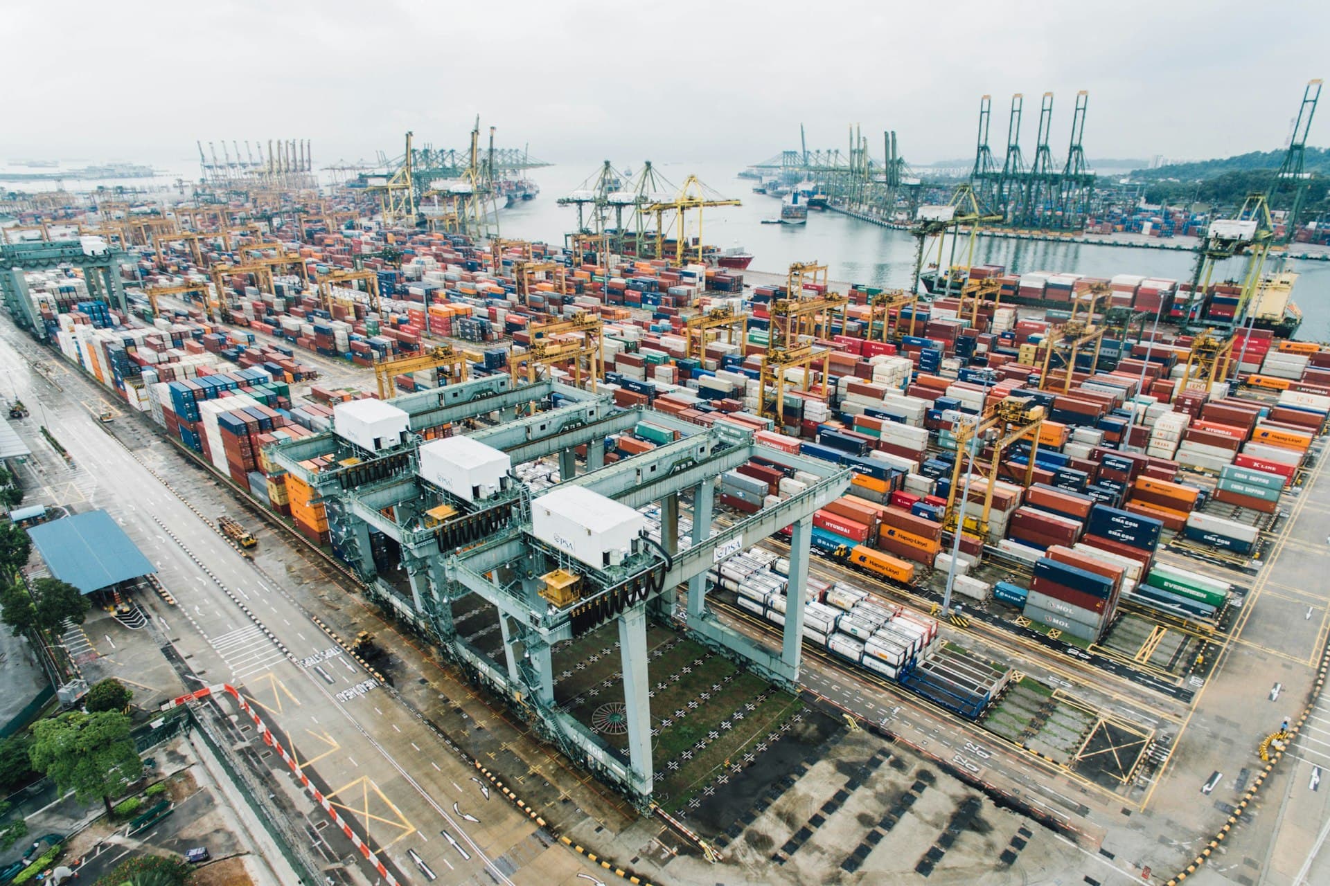 Logistics background