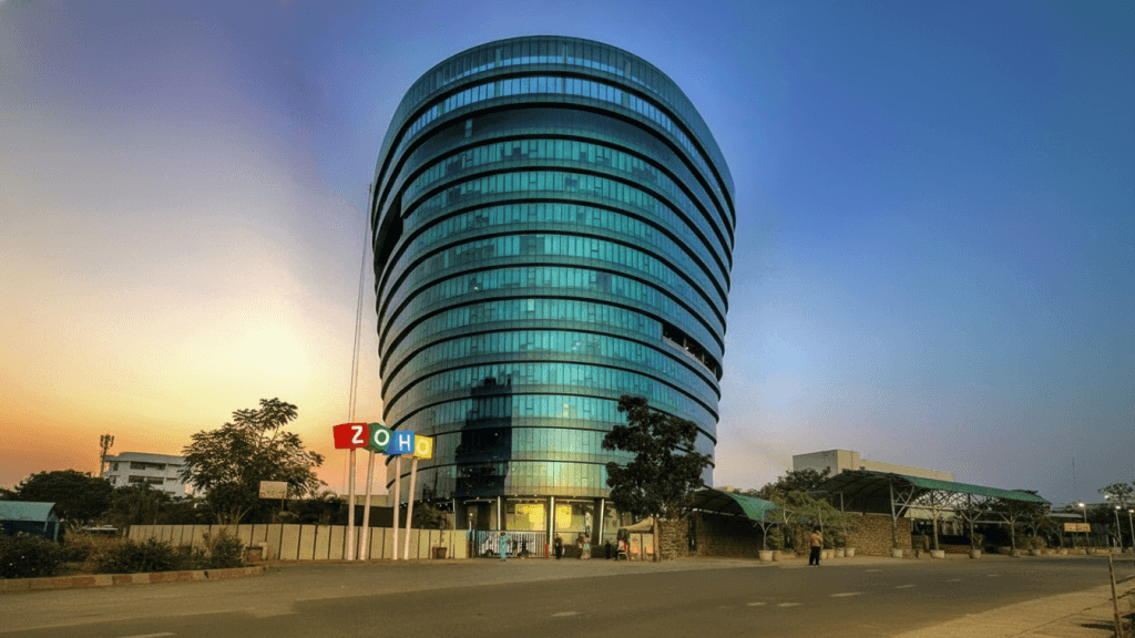 Zoho office workspace